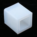 2x Silicone Square Round Pen Brush Holder Mold for Soap Pen Holder Craft DIY