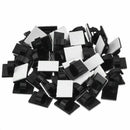 50 pcs. Self Adhesive Cable Clamp Plastic Rectangular Cable Clips Cable Tie