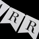 Just Married Wedding Bride Western Party Decoration Bunting Garland Banner