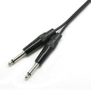 1/8" 3.5mm to Dual 6.35mm 1/4" Mono Stereo Y Splitter Headphone Audio Cable