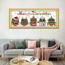 Line Embroidery Manual Cross Stitch Kit DIY Owl Needlework Christmas Gifts Z6H3