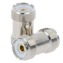 SO-239 UHF Female to Female RF Coax Cable Adapter Connector for PL-259 UHF MaTO