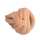Beige Elastic Rubber String Nose Clip Protector for Swimming G8S6