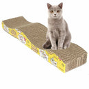 Cat Kitten Corrugated Scratch Board Pad Scratcher Bed Mat Claws Care