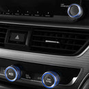 For Ford F150 2016-2018 Air Conditioner Audio Switch Decors Ring Cover Tr OXA