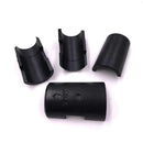 50Pcs Plastic Clip Metal Tube Split Sleeves Wire Shelf Lock Locking Clip Set