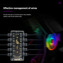 10 Ports RGB Fan HUB PC Desktop SATA Power 5V 3PIN ARGB Extension Splitter