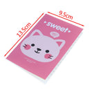 5pcsPortable Cartoon Notepad Memo Kraft Paper Diary Notebook Exercise Book FT