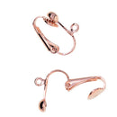 12x Clip-on Converted Earring Loop Jewelry Findings Clip On