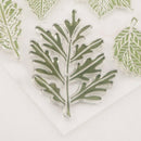 2X Various Leaves TPR Stamp Rubber Seal Transparent Clear Scrapbook Alb WDC