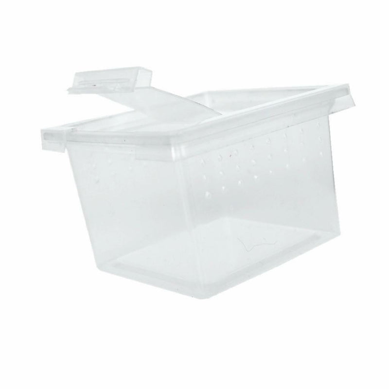 10x Feeding Container for Reptiles Insects Spider Tarantula Tanks Box H1