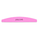 Nail Art Sanding Files Block Sponge Grit Salon School Tool 200/240 Pink YLJ
