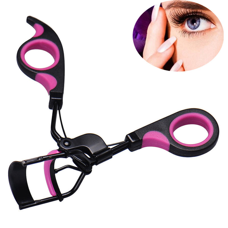 Professional Handle Eyelash Curler Eye Curling Clip Beauty  Makeup Tool NEW.