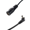 Black 6 Way Right Angle Daisy Chain Splitter Cable, Wear-Resistance