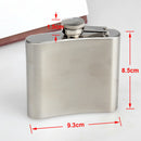 5oz Hip Flask Screw Cap Funnel Cap Stainless Drink Liquor Whisky Alcohol