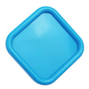 Square Magnetic Pin Cushion Pincushion Sewing Needles Organizer Blue 8.5cm