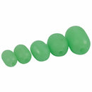 100pcs Oval Soft Luminous Fishing Beads Sea Fishing Lure Floating Float Tac X7U8