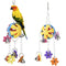 Pet Bird Parrot Swing Cage Hanging Hammock Parakeet Cockatiel Chew Toys