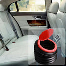 Round Car Trash Can Foldable Auto Storage Bag Wastebasket Container AccessorS Gw