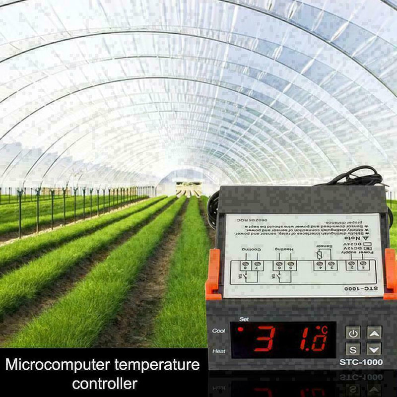 STC-1000 Digital AC 110-220V Temperature Controller Thermostat Aquarium L2N M0Q0