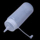 1X Clear White Plastic Squeeze Sauce Ketchup Cruet Oil Bottles 16OZ E1V7