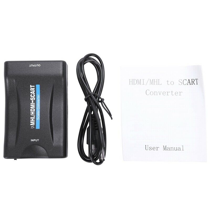 HDMI to SCART Converter HDMI Input SCART Output Composite Video HD Stereo A A5C1