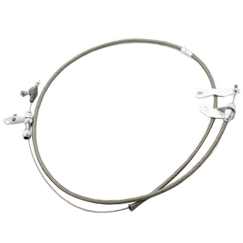 Stainless Braided Kickdown Cable Detent for Ford C4 Transmission, Easy to