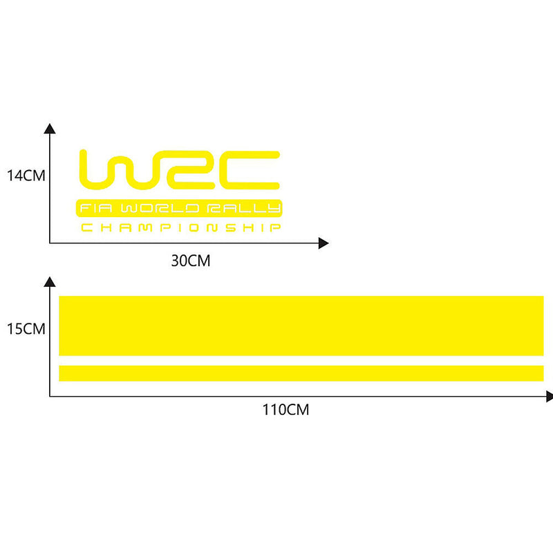 Racing Sports Stripe Car Styling Stickers Hood Bonnet Decals Auto Decoration