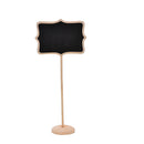 10x Mini Blackboard Chalkboard Rectangle + Angle Wedding Table Number SiVN J  JR