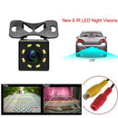 Universal 8 LED IR Car Rear View Reverse Parking Backup Camera Night Vi CRAU Gw