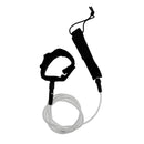 6ft Surfboard Surf Leash 7mm Staight Cord Rope With Double Stainless Swivels