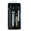 Drawing Set Ruler Protractor Boxed Case School Geometry
