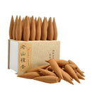 20Pcs Natural Smoke Backflow Pagoda Indoor Incense Cone Bullet Aroma Scents