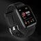 Bluetooth Smartwatch Fitness Tracker With Pedometer And Heart Rate Monitor Smart