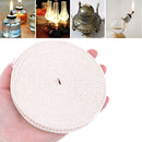 Flat Cotton Oil Lamp Wick Roll For Oil Lamps and LanternsB Gw