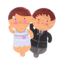 2pcs Bride and Groom Dress Aluminum Foil Balloon Wedding Party Decoration HK
