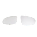 2 Pieces Wing Mirror Glass Left & Right Driver Side for VW Golf 05-09