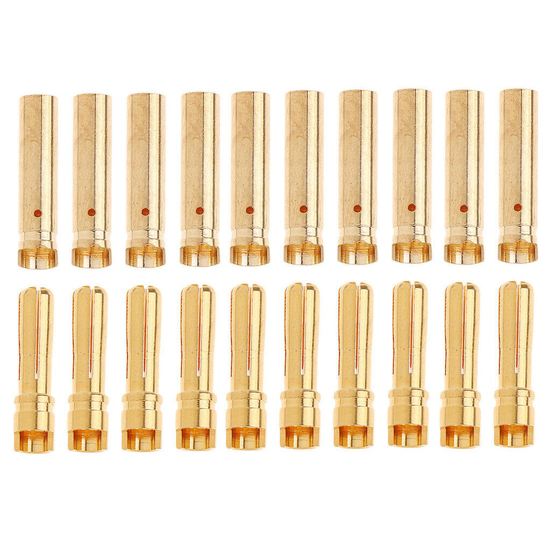 4.0 Mm Male Female Connectors Banana Plug Accessories For Brushless RC