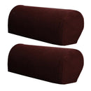 3 Pairs Stretch Polyester Sofa Armchair Slipcovers Couch Armrest Protector