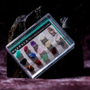 Natural Rock Gemstones Collection Box Quartz Crystal Mineral Specimen Kit