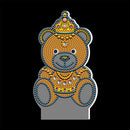 DIY Diamond Painting LED Light Cartoon Bear Embroidery Night Lamp Ornament