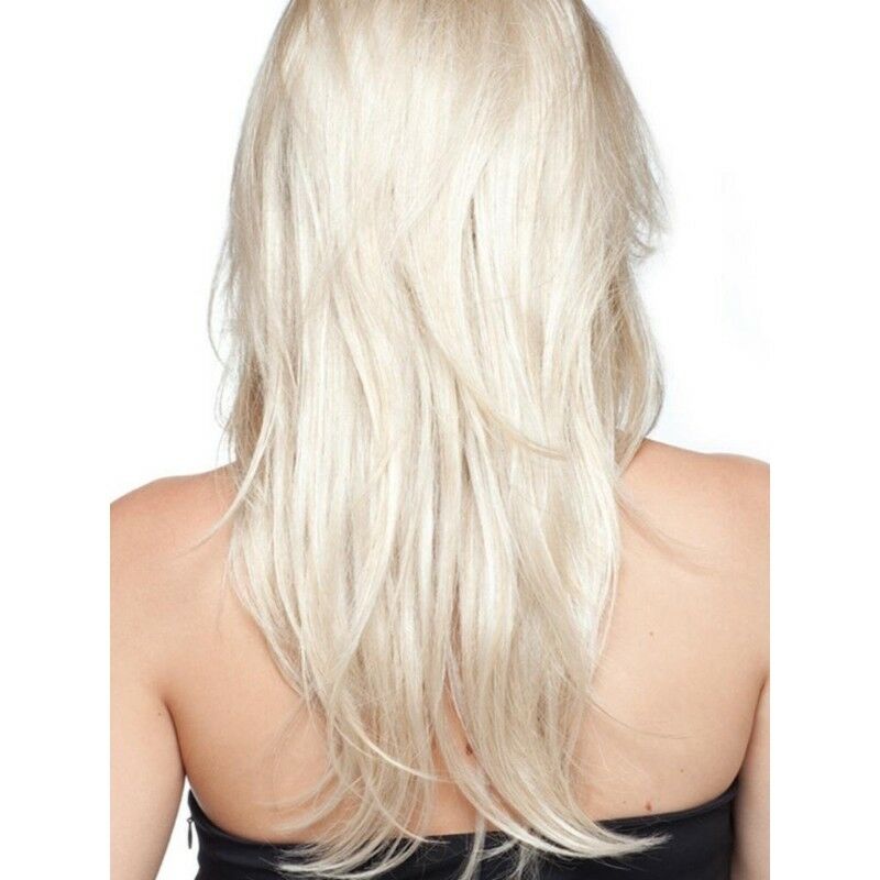 Women Ombre Brown/Blonde Long Wavy Wig Synthetic Hair Heat Resistant Fashion New