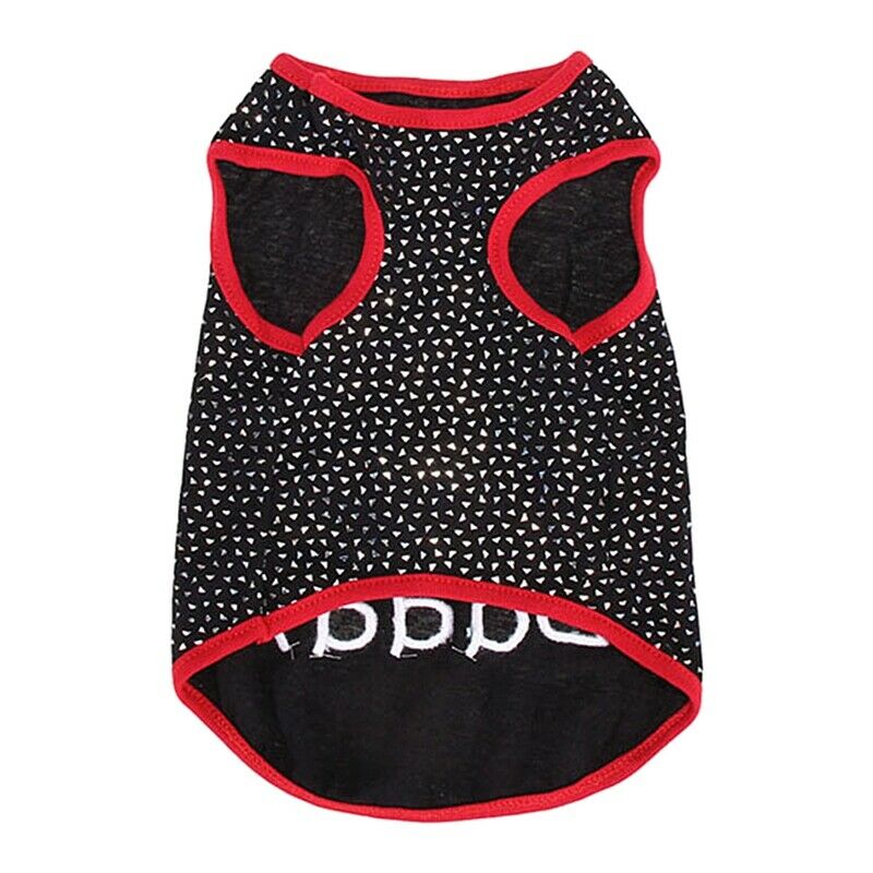 Cute I Love My Daddy Small Dog Cat Pet Clothes T Shirt Apparel Clothes Deco W9T7