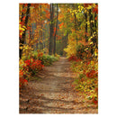Background Fabric Autumn Forest Wall Studio Prop Photography Backdrop Cloth