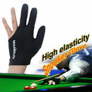 Black 3 Fingers Billiard Glove Pool Cue Stick Snooker Left or Right Hand 1pc New