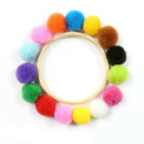 Caydo 250 Pieces 1 Inch Pom Poms for Hobby Supplies and DIY Creative Crafts