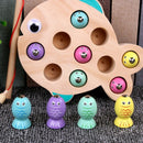 Children Wooden Magnetic Fishing Game Educational Toys For Kids Outdoor Gar