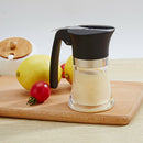 Glass Oil Vinegar Dispenser Bottle with Non-slip Handle for Kitchen Cruet