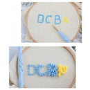 100% Cotton Monk's Cloth Reserve Aida Cloth DIY Embroidery Punch Needle Crafts
