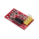 AD7705 dual way, 16 bit ADC Data Acquisition Module, input gain programmabl X2N4
